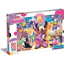 Clementoni Disney Minnie Mouse Children's Puzzle Maxi Supercolor Disney Minnie 60 pcs 1200-26443 8005125264438