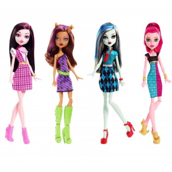 Mattel Monster High - Βασικοί Μαθητές (3 Σχέδια) Επεισόδια DKY17 / ASST 887961251593