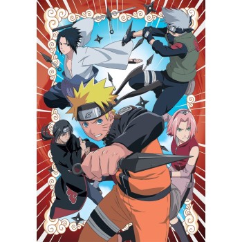 Clementoni Puzzle High Quality Collection Naruto Shippuden 1000 pcs - Compact box 1260-39831 8005125398317
