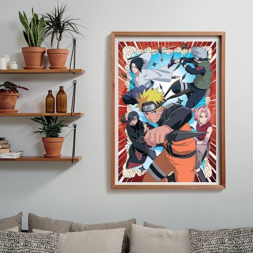 Clementoni Puzzle High Quality Collection Naruto Shippuden 1000 pcs - Compact box 1260-39831 8005125398317