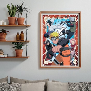 Clementoni παζλ high quality collection naruto shippuden 1000 τμχ - compact box 1260-39831 8005125398317