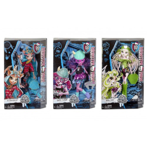 Mattel Monster High - Πρόγραμμα Ανταλλαγής Μαθητών (3 Σχέδια) Επεισόδια DJR52 / ASST 887961229882