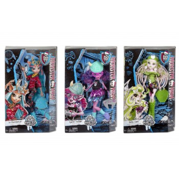 Mattel Monster High - Πρόγραμμα Ανταλλαγής Μαθητών (3 Σχέδια) Επεισόδια DJR52 / ASST 887961229882