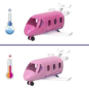 Mattel Barbie  Barbieland Κούκλα Και Όχημα - Dreamplane HYF38 / HYF40 194735245260