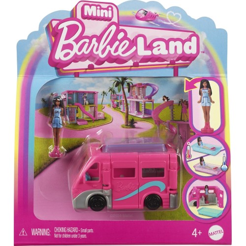 Mattel Barbie  Barbieland Κούκλα Και Όχημα - Dreamcamper HYF38 / HYF39 194735245208