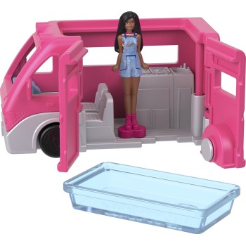 Mattel Barbie  Barbieland Κούκλα Και Όχημα - Dreamcamper HYF38 / HYF39 194735245208