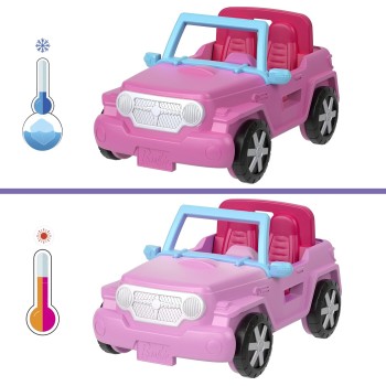 Mattel Barbie  Barbieland Κούκλα Και Όχημα - Jeep And Tent HYF38 / HYF43 194735245246
