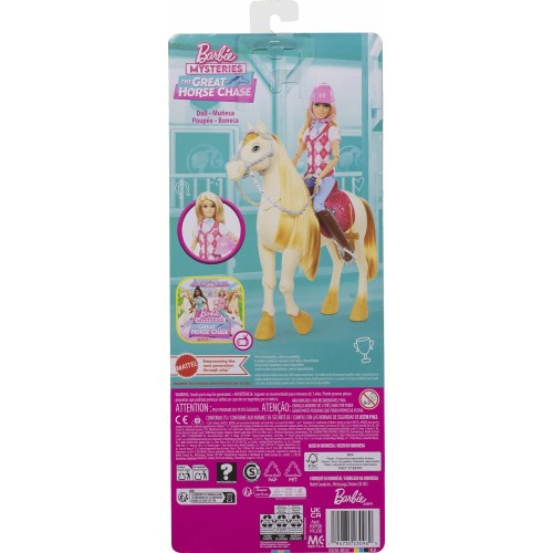 Mattel Barbie Mysteries The Horse Chase Doll HXJ38 194735230969