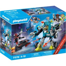 Playmobil ρομπότ εναντίoν ανεμόπτερου 71578 4008789715784