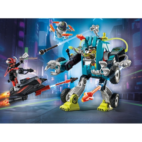 Playmobil ρομπότ εναντίoν ανεμόπτερου 71578 4008789715784