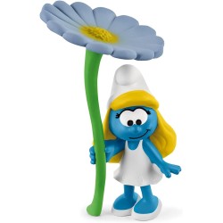 Schleich The Smurfs Στρουμφίτα Με Λουλούδι (Smurfs) SCH20828 4059433391304