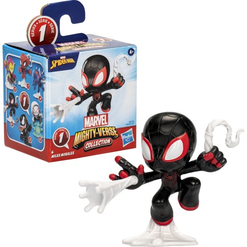 Hasbro Spiderman Marvel Spider-Man Mighty-Verse Collection Series 1 Childrens Toy Figure Miles Morales F8838 / G0092 50109962154