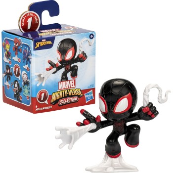 Hasbro Spiderman Marvel Spider-Man Mighty-Verse Collection Series 1 Childrens Toy Figure Miles Morales F8838 / G0092 50109962154