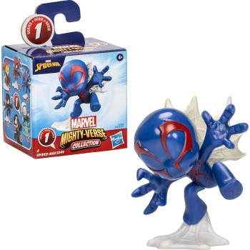 Hasbro Spiderman Marvel Spider-Man Mighty-Verse Collection Series 1 Spiderman 2099 F8838 / G0089 5010996215406