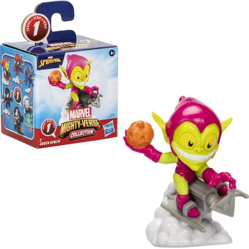 Hasbro Spiderman Marvel Spider-Man Mighty-Verse Collection Series 1 Childrens Toy Figure Green Goblin F8838 / G0087 501099621538