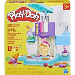 Hasbro Play-doh Rainbow Swirl Ice Cream Playset G0028 5010996247544