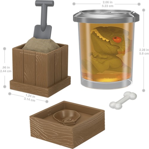 Mattel Jurassic World  Crushivores Dilophosaurus Σειρά 1 Με Δεινόσαυρο Έκπληξη  HVB29 / HVB32 194735201617