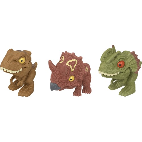 Mattel Jurassic World  Crushivores Dilophosaurus Σειρά 1 Με Δεινόσαυρο Έκπληξη  HVB29 / HVB32 194735201617