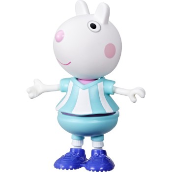 Hasbro Peppa Pig Suzy Sheep-up Figure With 6 Easy-on Fashion Accessories, 6-inch Doll, Preschool Toys for Girls and Boys 3 and U