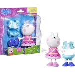 Hasbro Peppa Pig Suzy Sheep-up Figure With 6 Easy-on Fashion Accessories, 6-inch Doll, Preschool Toys for Girls and Boys 3 and U