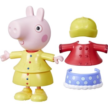 Hasbro Peppa Pig Dress-Up Figure With 6 Easy-On Fashion Accessories, 6-Inch Doll, Preschool Toys For Girls And Boys 3 And Up F88