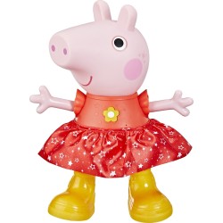 Hasbro Peppa Pig Peppas Muddy Puddles Party Musical Dancing Διαδραστική Κούκλα F8873 5010996254849