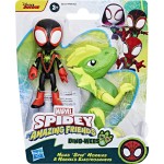 Hasbro Spiderman Marvel Spidey and His Amazing Friends Dino-webs, Miles spin Morales and s Electrosaurus Action Figures, Super H