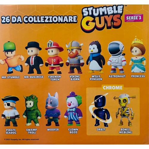 Just toys Stumble Guys S2 Blind Bag 5Cm-26 Designs - 1Pcs 0437 9772532611917