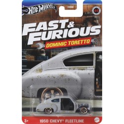 Mattel Hot Wheels Fast and Furious Dominic Toretto 1950 Chevy Fleetline HNR88 / HRW49 194735187218