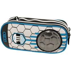 POLO Pencil Case Base-Free Expand - Football 937007-8271 5201927125943