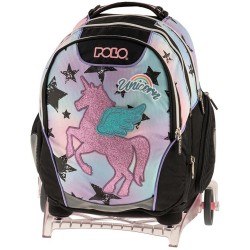 POLO Σακίδιο Trolley Base - Free Pastel Unicorn 901007-8335 5201927132309