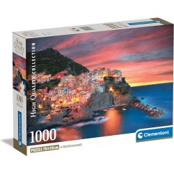 Clementoni Παζλ 1000 Τμχ Και Αφίσα Manarola Italy 1220-39913 8005125399130
