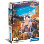 Clementoni Puzzle 1000 Pieces  And Poster Neuschwanstein  1220-39909 8005125399093