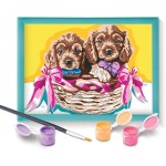 As company Paint & Frame Ζωγραφίζω Με Αριθμούς Αdorable Puppies 1038-41019 5203068410193