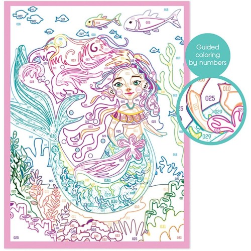 As company Paint & Frame Paint By Numbers Mythical Mermaid 1038-41018 5203068410186