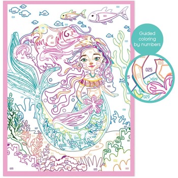 As company Paint & Frame Paint By Numbers Mythical Mermaid 1038-41018 5203068410186