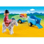 Playmobil Αυτοκίνητο Και Τρέιλερ Με Άλογο 6958 4008789069580