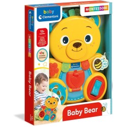 Baby Clementoni Βρεφικό Παιχνίδι Δραστηριοτήτων Αρκουδάκι 1000-17856 8005125178568
