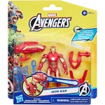 Hasbro Marvel Avengers Epic Hero Series Battle Gear Action Figures Iron Man 10 Cm F9327 / F9342 5010996198006