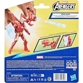Hasbro Marvel Avengers Epic Hero Series Battle Gear Iron Man 10 Εκ. F9327 / F9342 5010996198006