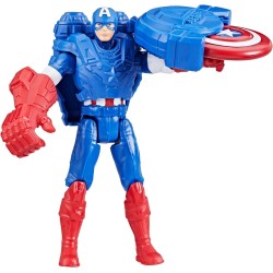 Hasbro Marvel Avengers Epic Hero Series Battle Gear Action Figures Captain America 10 Cm F9327 / F9341 5010996197993