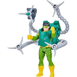 Hasbro Spiderman Marvel Spider-Man Aqua Web Warriors 4-Inch Doc Ock Action Figure With Refillable Water Gear Accessory F7847 / F
