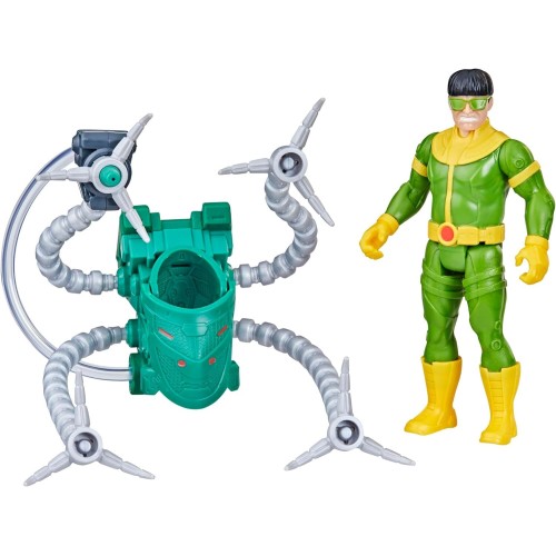 Hasbro Spiderman Marvel Spider-Man Aqua Web Warriors 4-Inch Doc Ock Action Figure With Refillable Water Gear Accessory F7847 / F