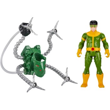 Hasbro Spiderman Marvel Spider-Man Aqua Web Warriors 4-Inch Doc Ock Action Figure With Refillable Water Gear Accessory F7847 / F