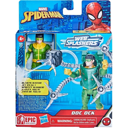 Hasbro Spiderman Marvel Spider-Man Aqua Web Warriors 4-Inch Doc Ock Φιγούρα Δράσης 10 Εκ. F7847 / F8295 5010996139368