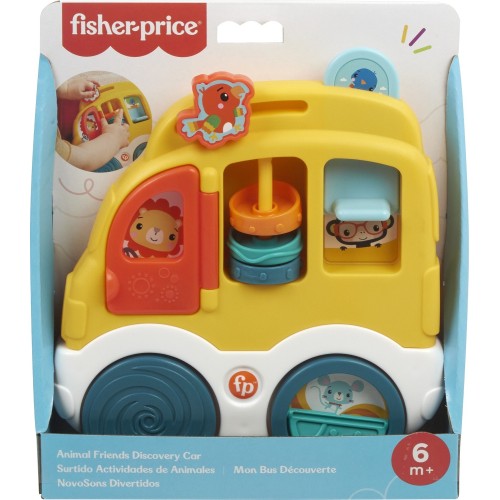 Mattel Fisher-Price Animal Friends Discovery Car HXK32 / HXK33 194735231782