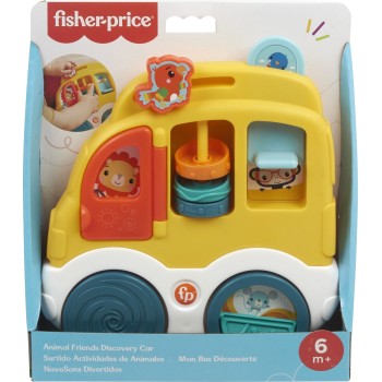 Mattel Fisher-Price Animal Friends Discovery Car HXK32 / HXK33 194735231782