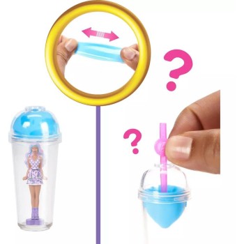 Mattel Barbie Land 6" Mini Pop Reveal Κούκλα Έκπληξη HYM26 / HYM27 194735250998