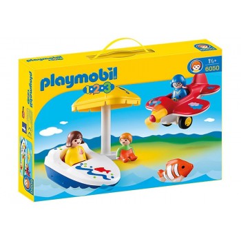 Playmobil Διασκέδαση Στη Θάλασσα 123 6050 4008789060501