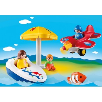 Playmobil Διασκέδαση Στη Θάλασσα 123 6050 4008789060501